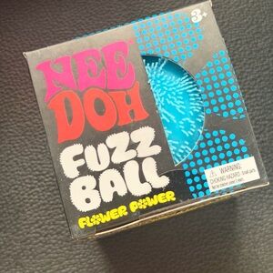 Nee Doh Fuzz Ball - Blue